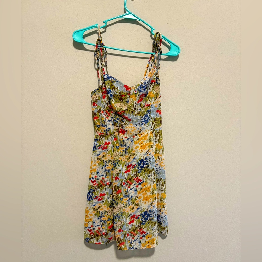 Reformation Nadira floral mini dress in countryside print - Picture 2 of 5